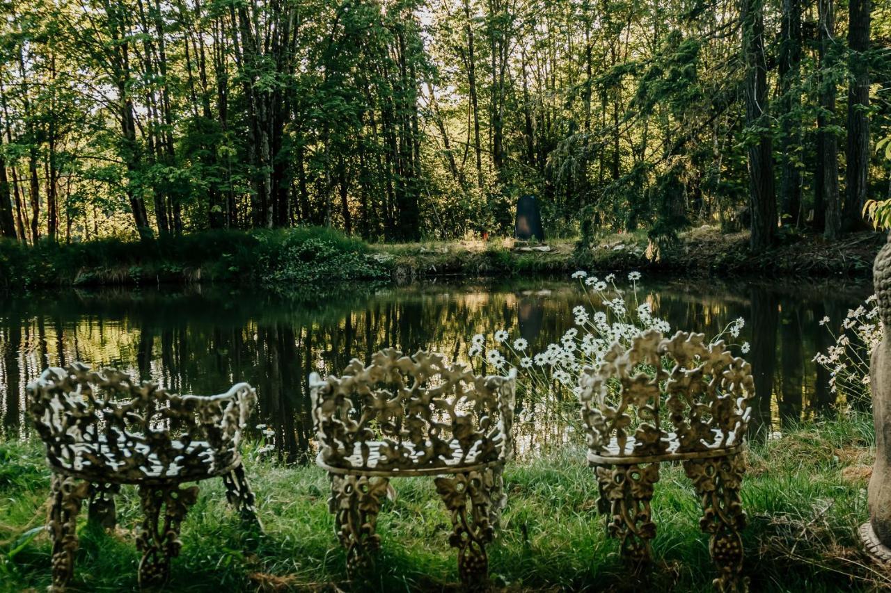 Вилла Healing Ponds Farm Buxton Экстерьер фото