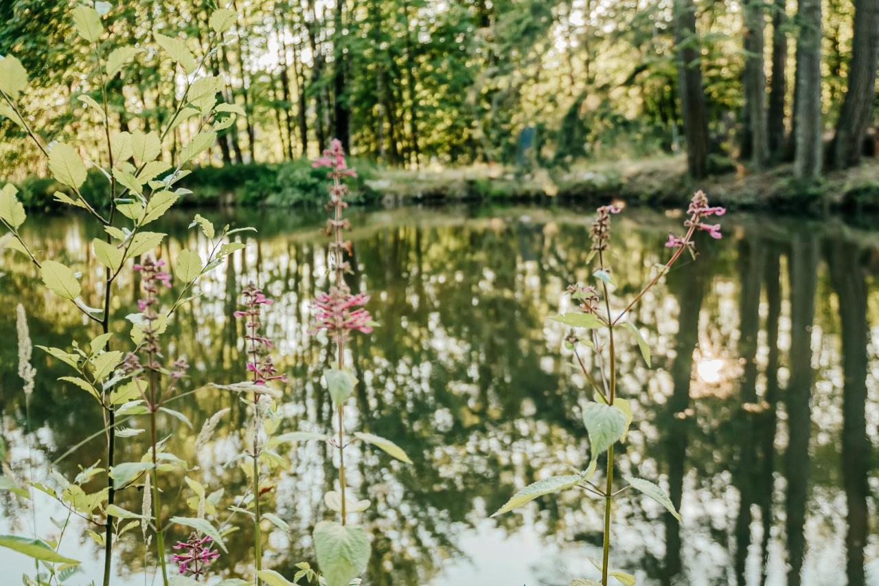 Вилла Healing Ponds Farm Buxton Экстерьер фото